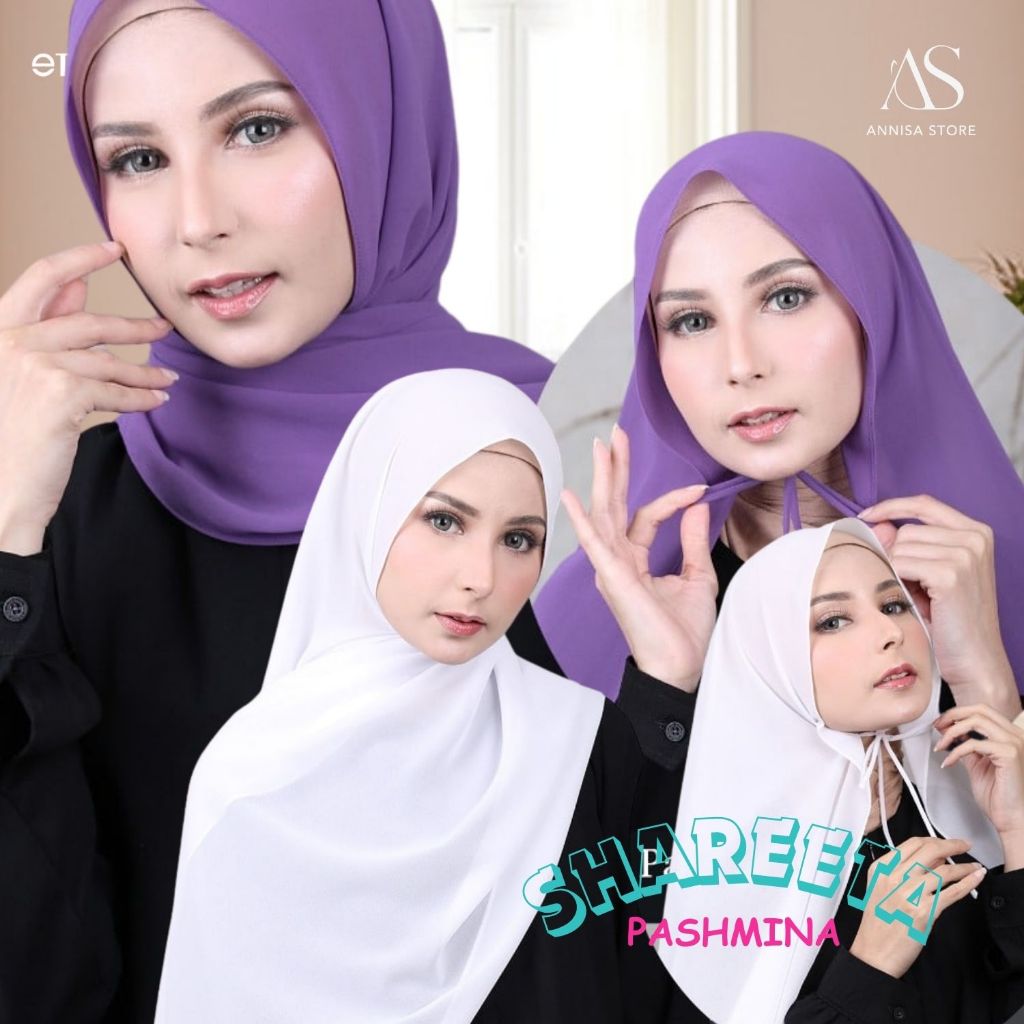 PASHMINA HIJAB BABY DOLL ETHICA SHAREETA PASMINA / PASMINA BAHAN BABYDOLL HIJAB PREMIUM ETHICA