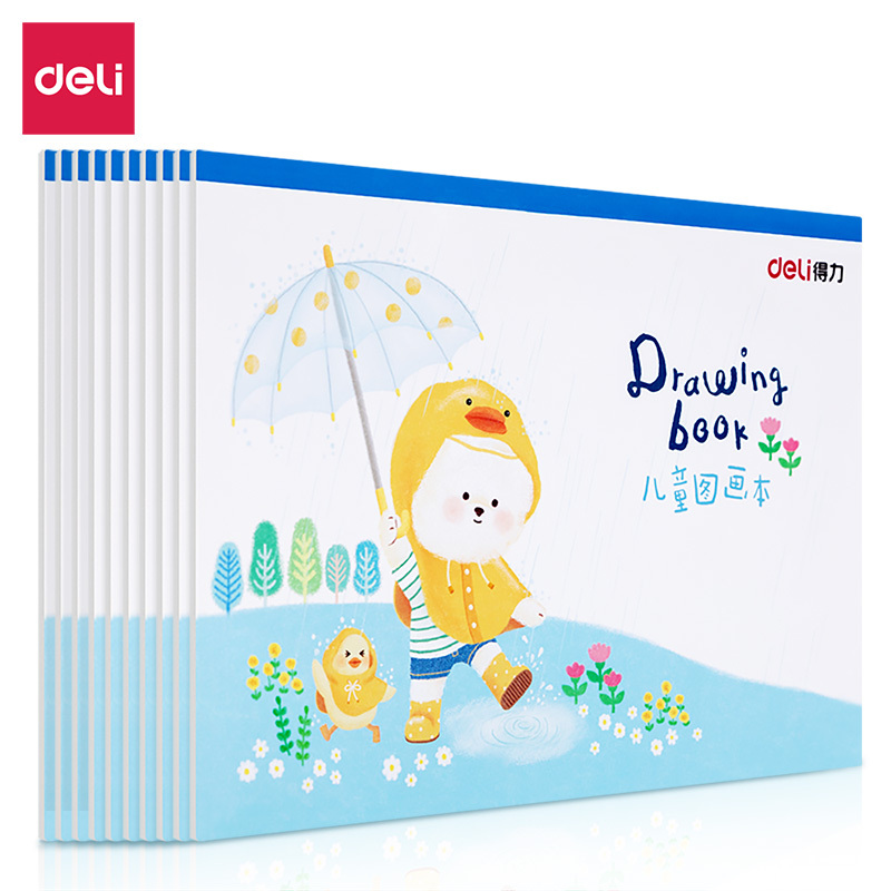 

Deli 73382 Drawing Book 20 Sheets Buku Gambar Kertas Tebal A4