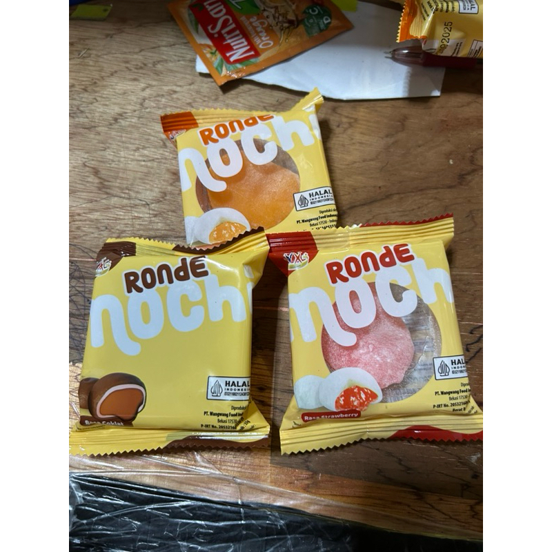 

Ronde Mochi 33gram aneka rasa