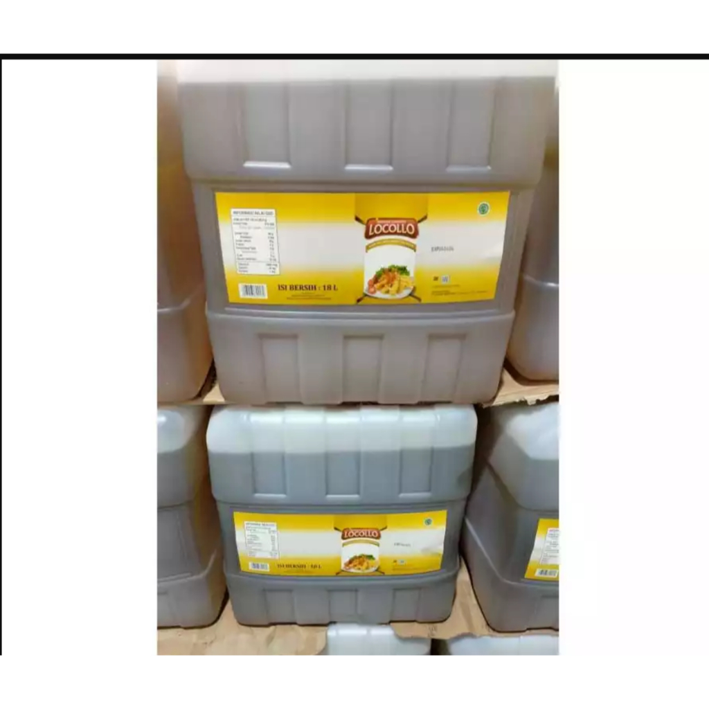 

Minyak Goreng Locollo kemasan jerigen 18 liter