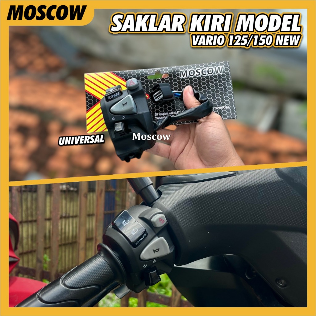Saklar Kiri Vario 125 150 160 New Pnp Saklar Kiri Motor Nmax Vario New Switch Saklar Kiri Vario 150 