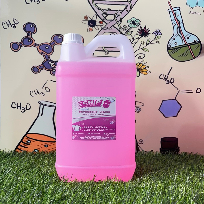 [KHUSUS PULAU JAWA] Deterjen Cair Aroma Akasia 5 Liter