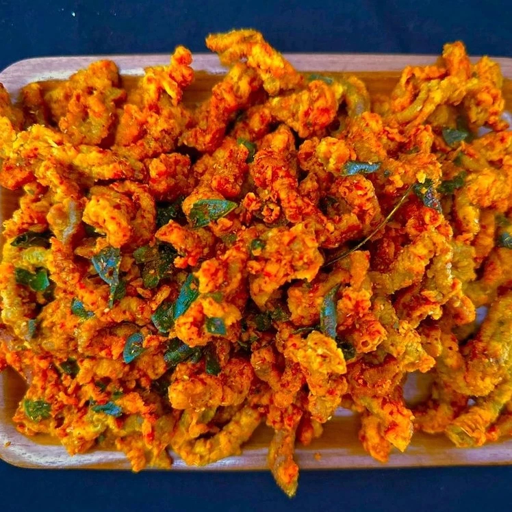 

Usus Krispi / Krispi Usus Ayam Kriuk / Usus Ayam Krispi / 500gram usus ayam krispi / COD