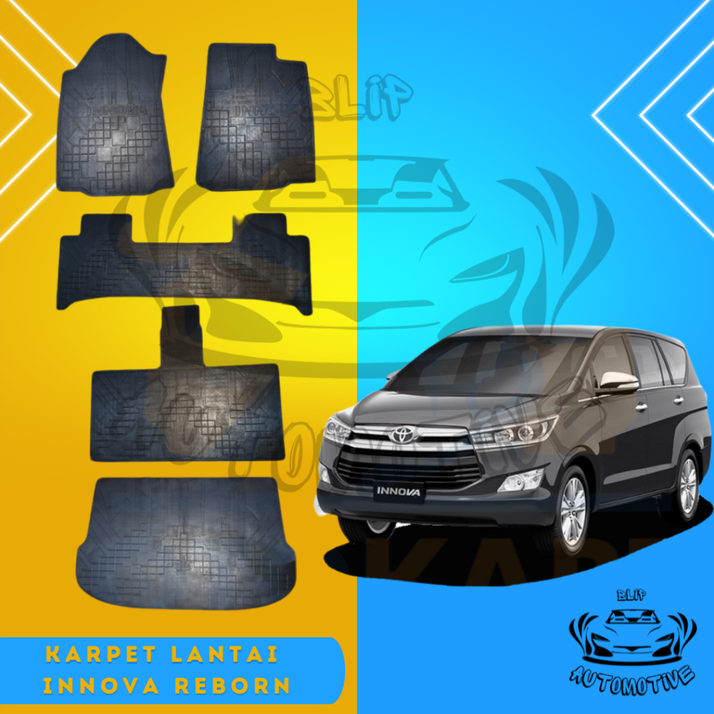 KARPET LANTAI KARET INNOVA REBORN / KARPET KARET MOBIL INNOVA REBORN / KARPET INNOVA REBORN