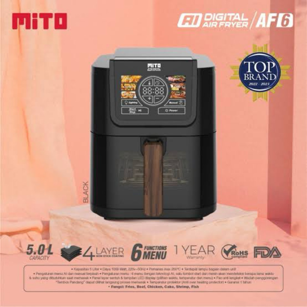 AIR FRYER AF6 MITOCHIBA