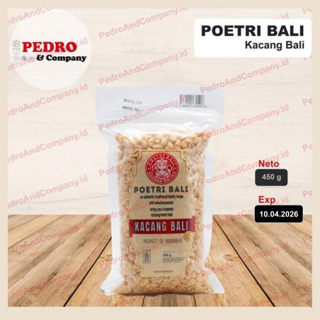 

Poetri bali putri kacang bali sweet manis 450 gram (merah) - peanuts