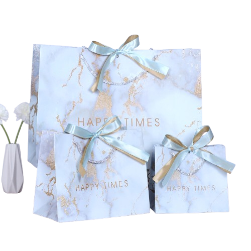 

Paper Bag Marble Marmer Abu Grey Premium Tas Gift Bag Goodie Gag Sovenir Kado Hadiah