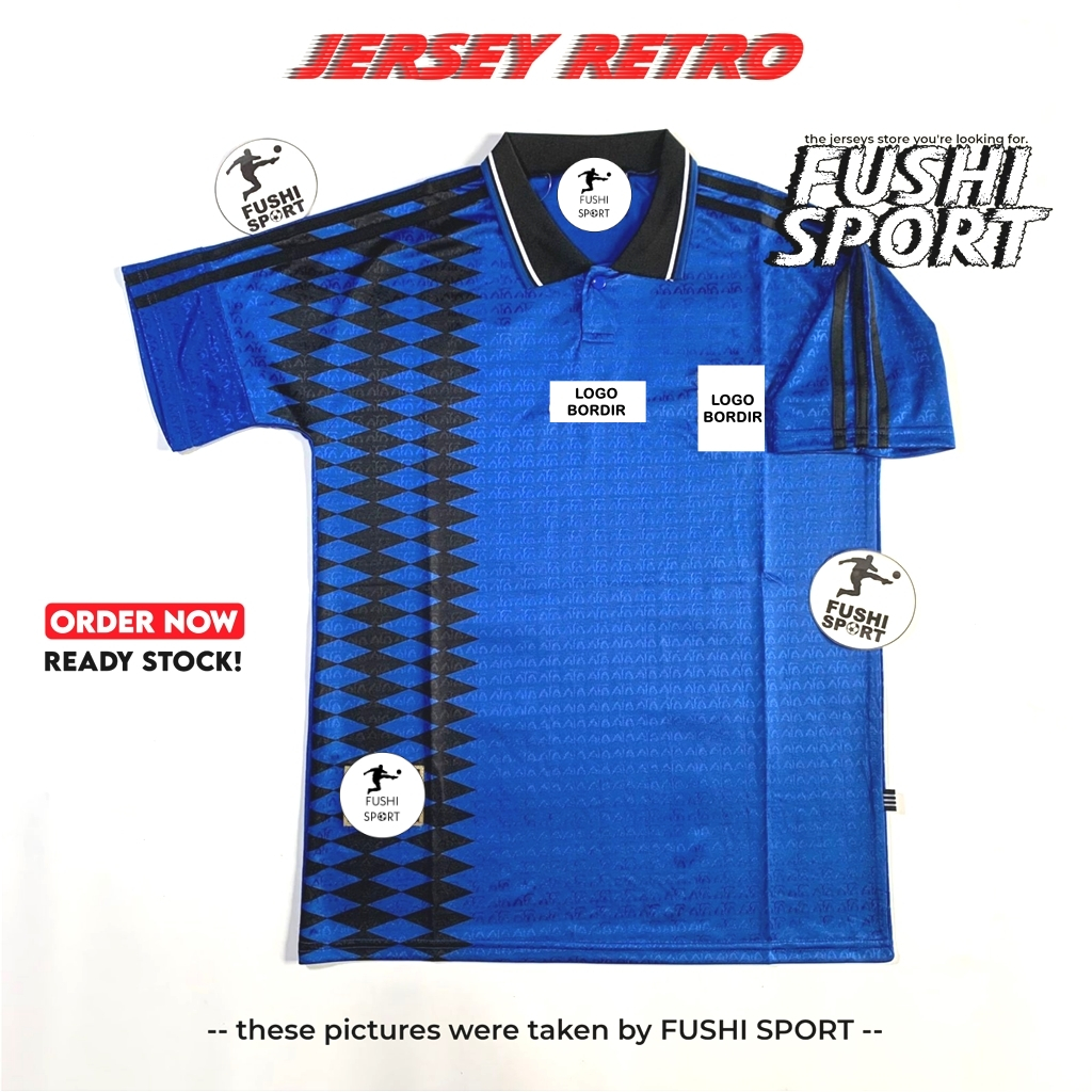 RETRO | Jersey Baju Bola Argentina Away World Cup Piala Dunia 1994