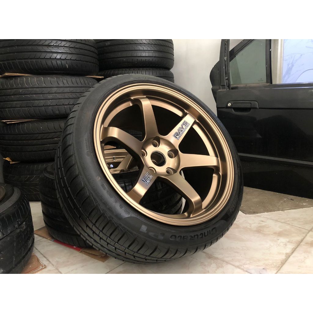 VELG TE37 R18 PCD 5X120 Khusus BMW/BYD