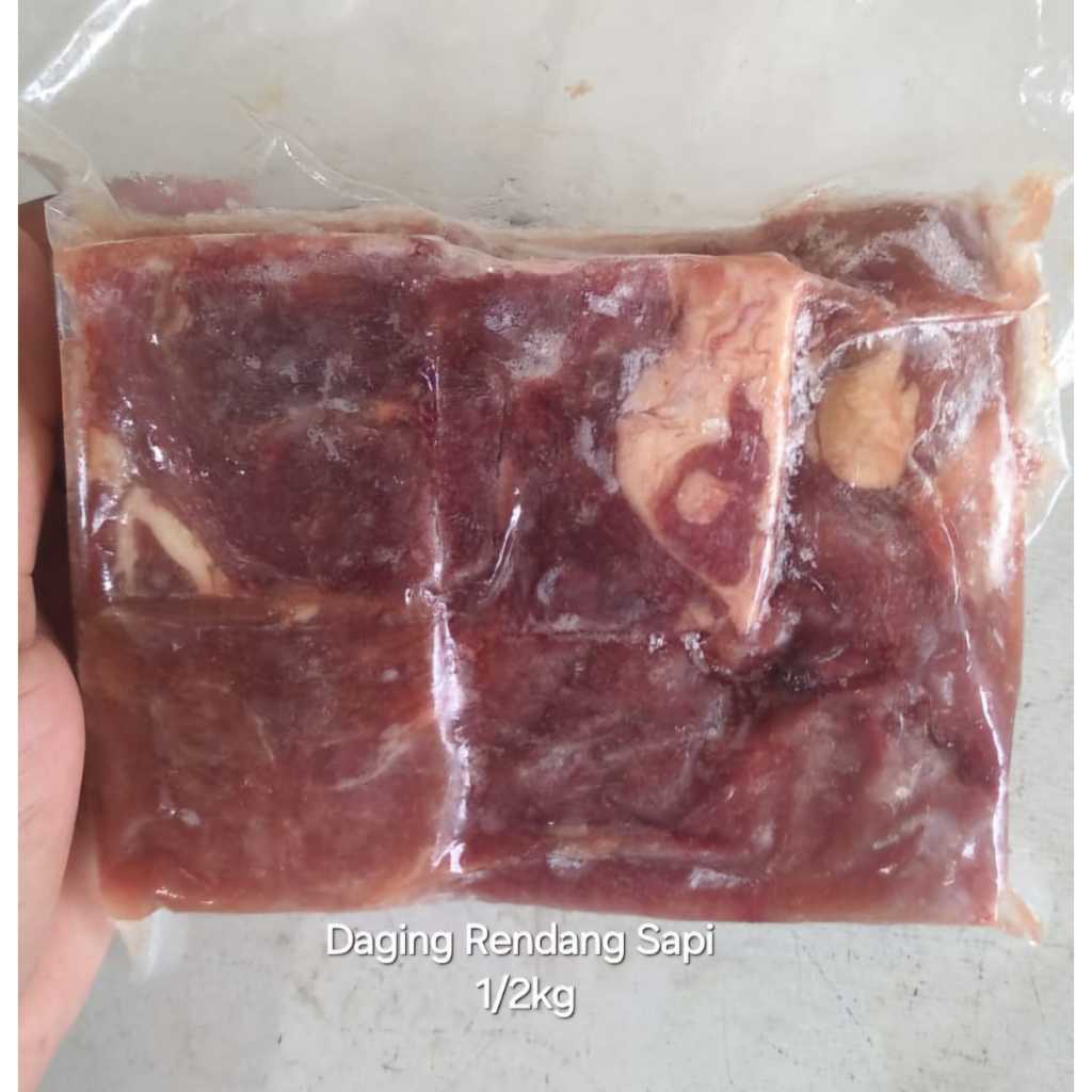 

Daging Rendang kemasan vacuum, Rp 53.000 per 1/2kg