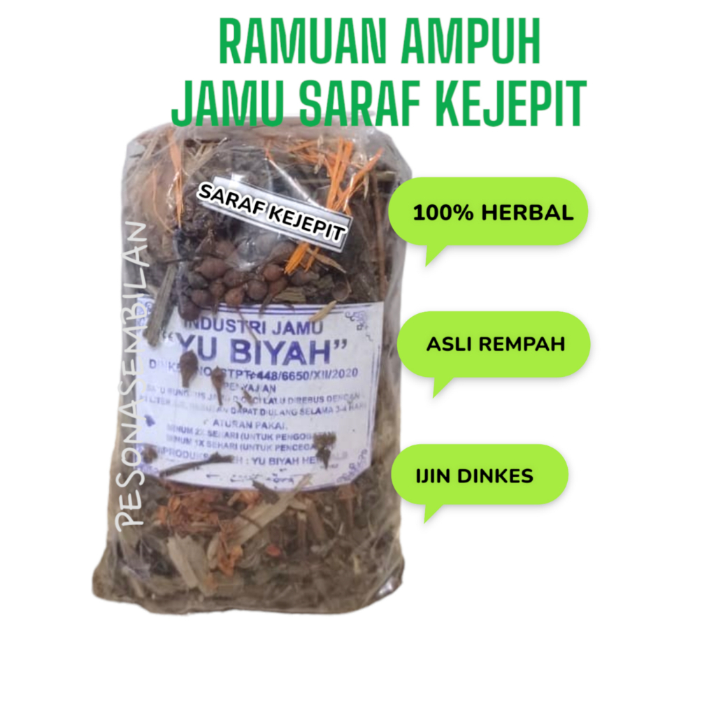 

Jamu Godok Saraf Kejepit, Obat Alami Ampuh Urat Syaraf Pinggang Tulang Belakang, Bokong Ekor 00