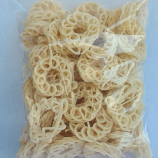 

kerupuk keriting putih mawar mentah 1KG