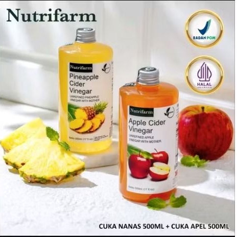 

paket cukaapel dan cuka nanas