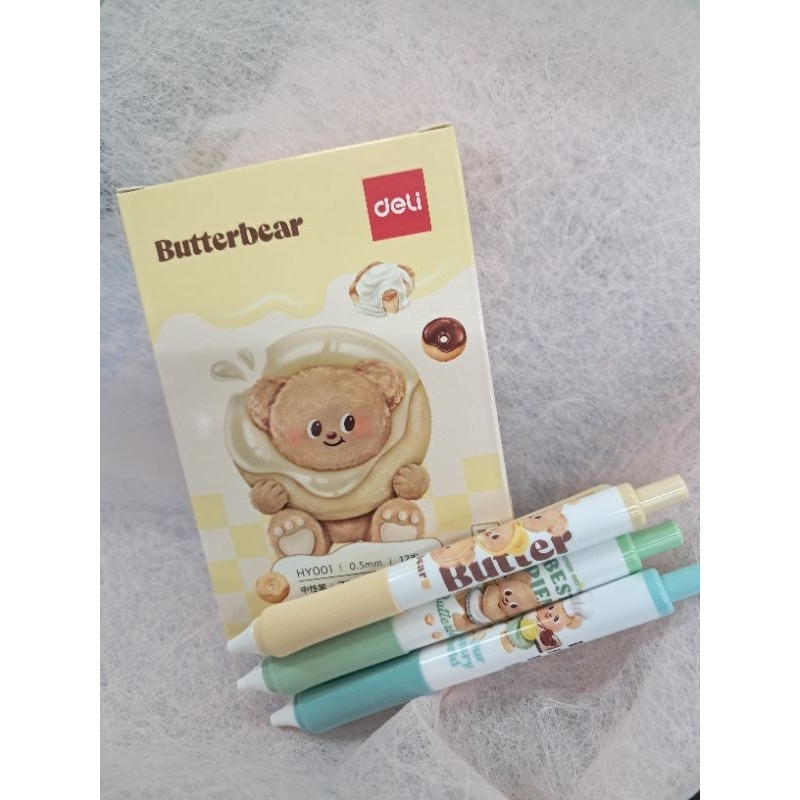 

PENA DELI GELL HY001 HITAM BUTTERBEAR