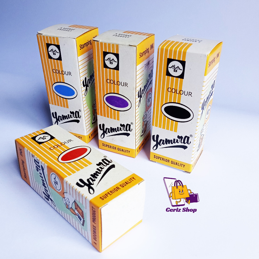 

YAMURA COLOUR STAMPING INK / TINTA YAMURA STEMPEL STANDART KECIL
