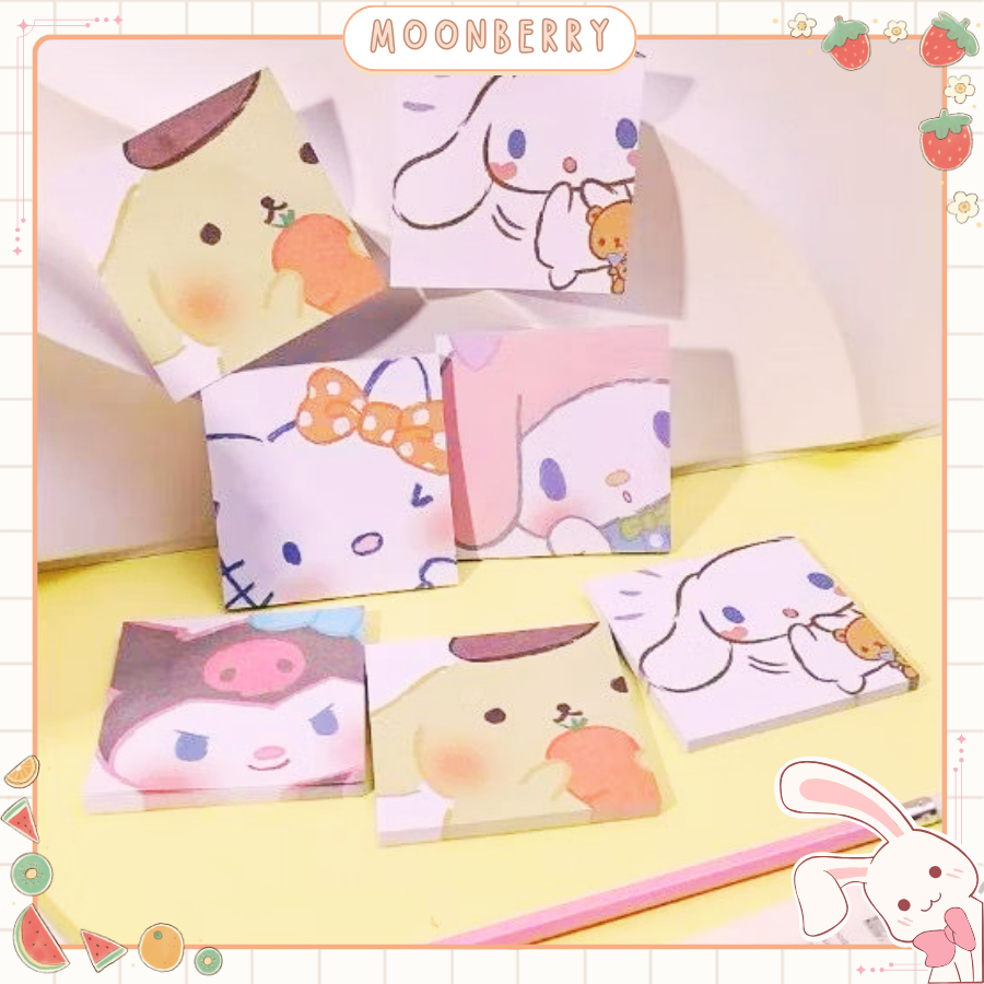 

Stickey notes naughty rabbit memo tempel kelinci lucu dan cute