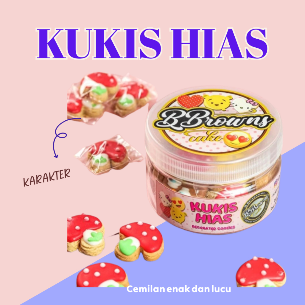 

Cookies Hias Toples Eksklusif – Kukis Lucu untuk Souvenir Ulang Tahun