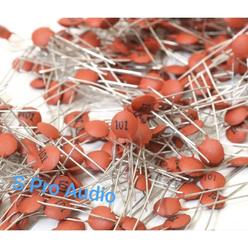 10x Kapasitor 101pf 100pf Kapasitor Keramik 100pf 100v