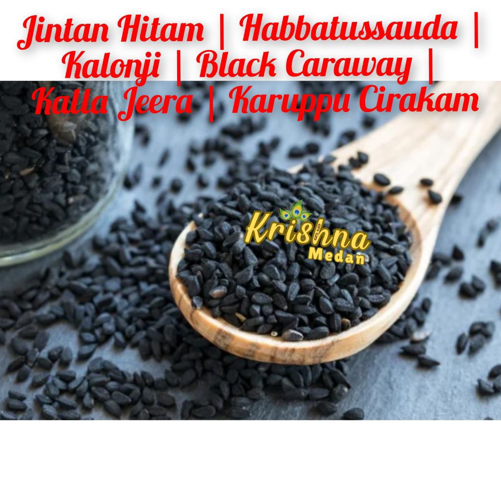 

Jintan Hitam | Habbatussauda |Kalonji | Black Caraway | Kalla Jeera | Karuppu Cirakam 50gr