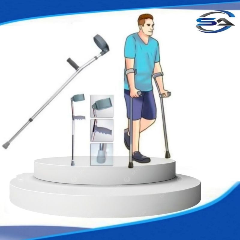 Tongkat Elbow Siku / Tongkat Jalan Elbow Siku (Satuan)