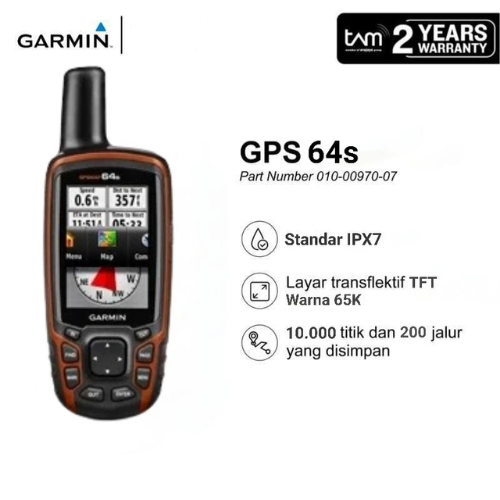 GPS Garmin 64s / GPS Garmin 64s Baru