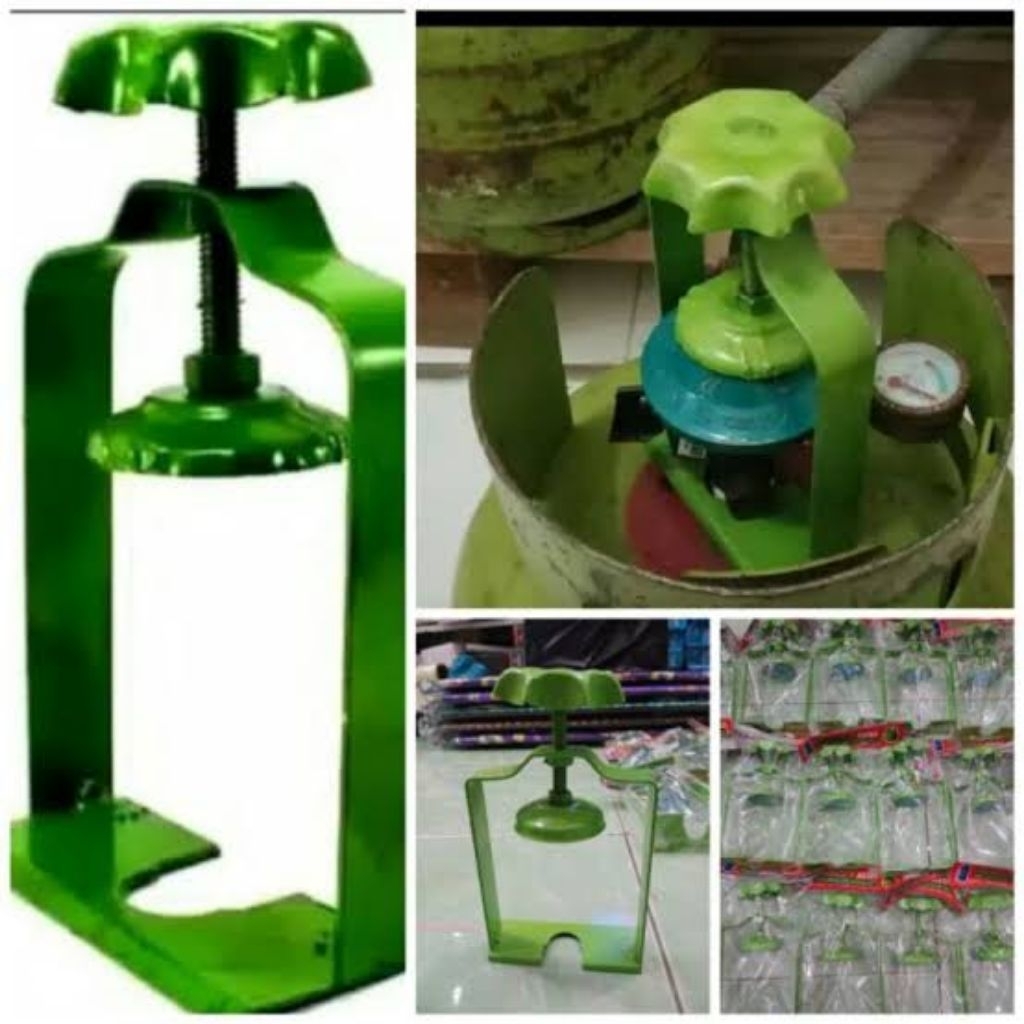 Pengaman Regulator Kompor Gas/ pengunci regulator tabung gas