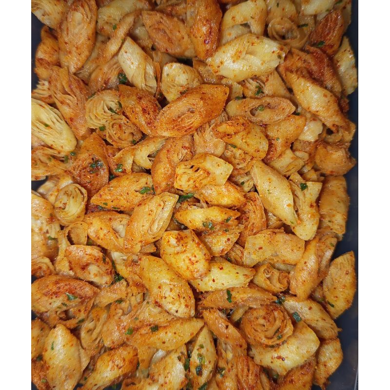 

Keripik Lugu (Lumpia Gulung)//Rasa Pedas asin