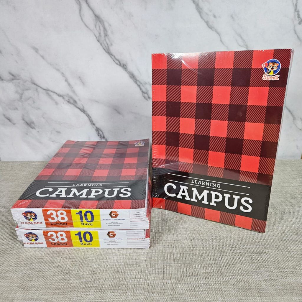 

buku tulis campus suma ukuran boxy campus panjang 38 lembar 10 buku