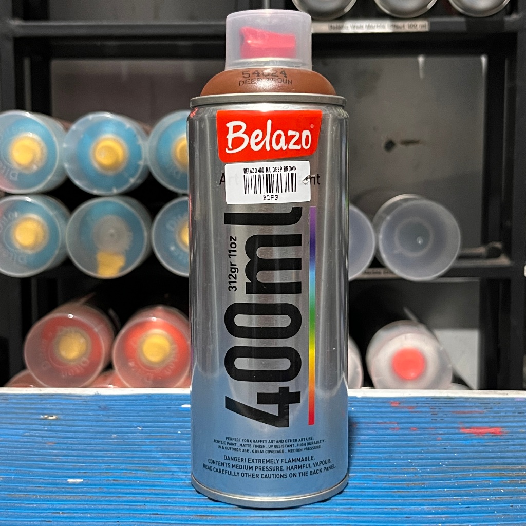 

Deep Brown - Belazo 400 ml - Spray Paint