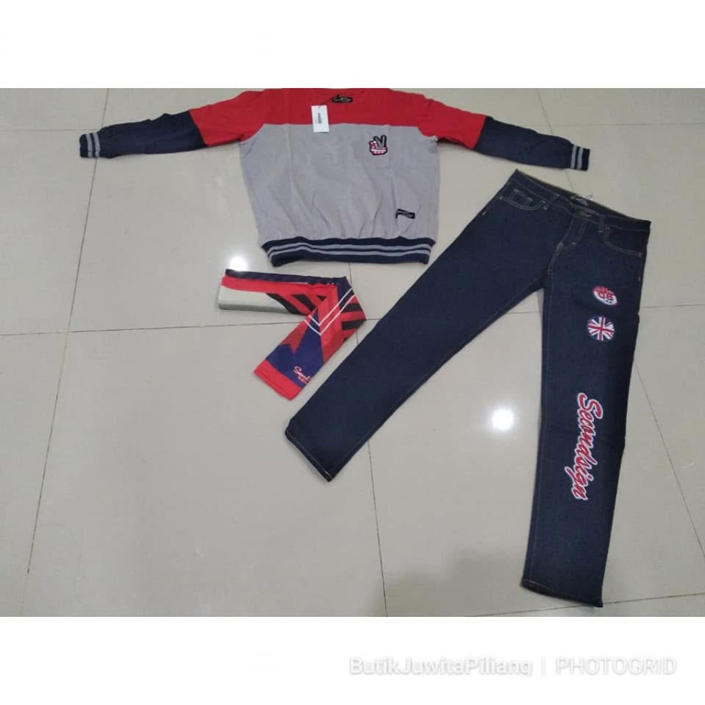 Secondsign - SS  JEANS /CELANA JEANS BY SECOND SIGN ORIGINAL HARGA PROMO /BISA SET DENGAN ATASAN HAR