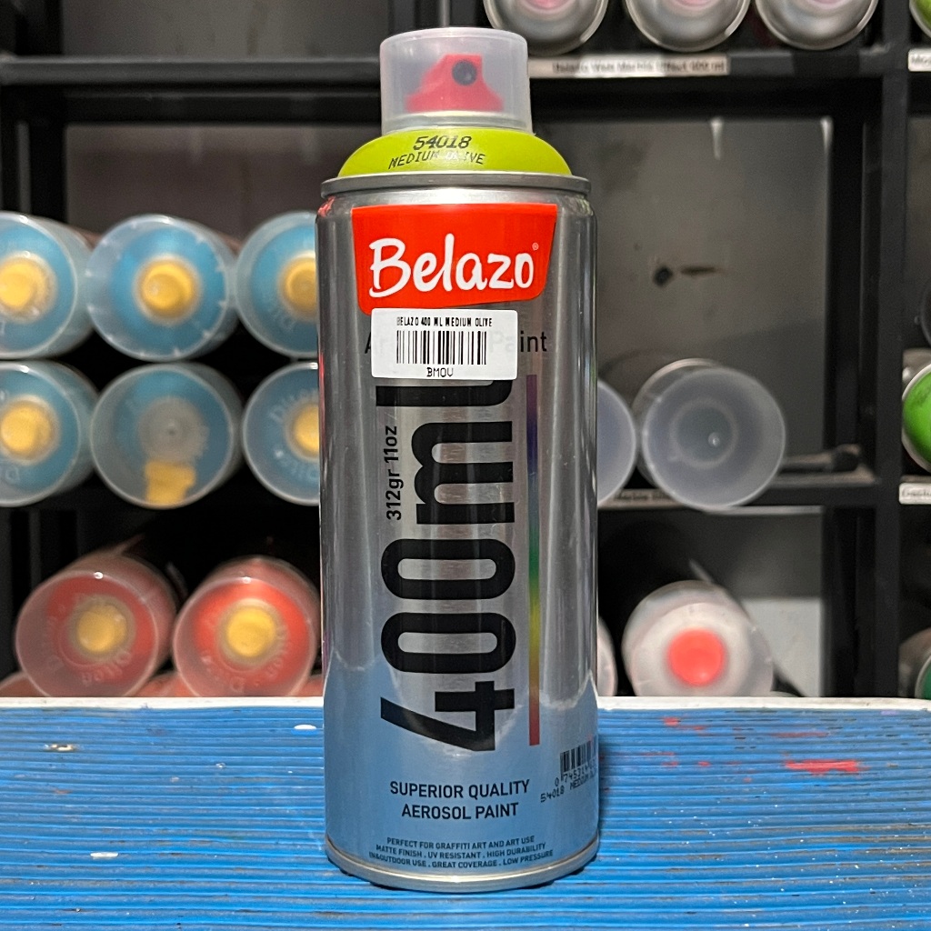 

Medium Olive - Belazo 400 ml - Spray Paint