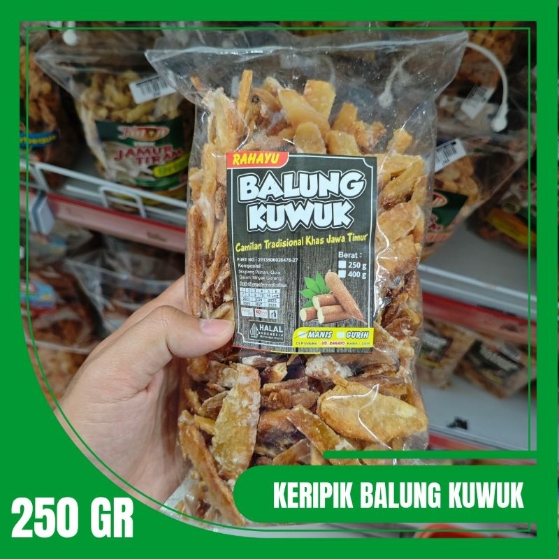 

250 Gram Keripik Balung Kuwuk Manis dan Gurih
