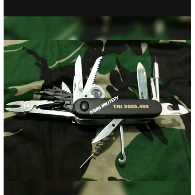 Survival kit Serbaguna Jatah TNI  Survival kit  Pisau lipat Jatah TNI KODE Y5L2