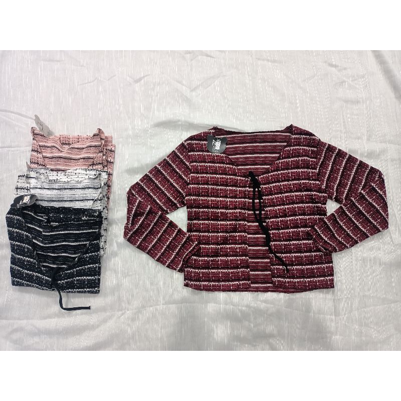 cardigan lengan panjang