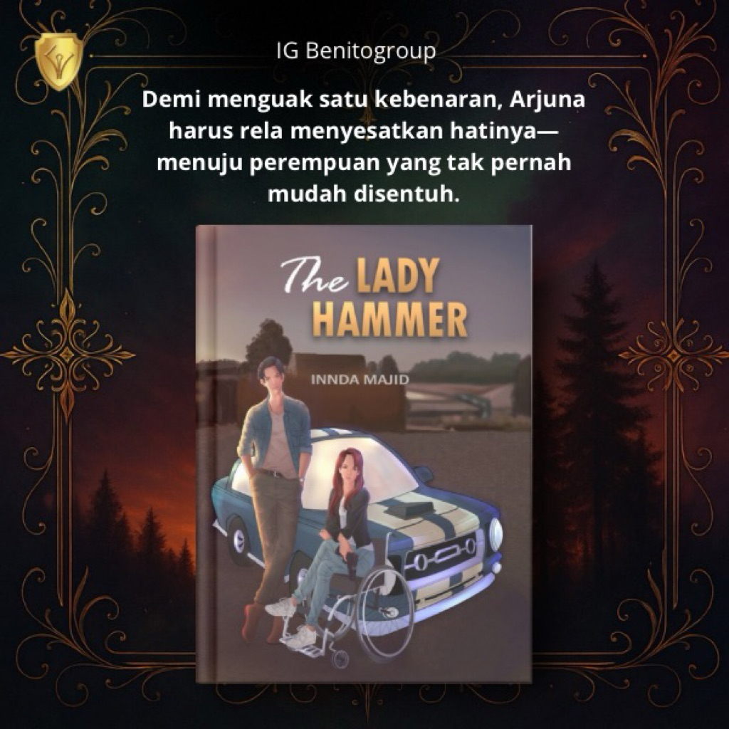 The Lady Hammer - Innda Majid, Novel Wattpad Action Romance Dewasa Detektif Original Romansa Suspens