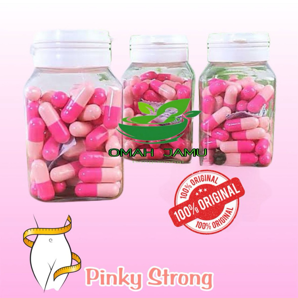 Pinky Sliming Herbal Strong penurun berat badan/ Pil diet super strong