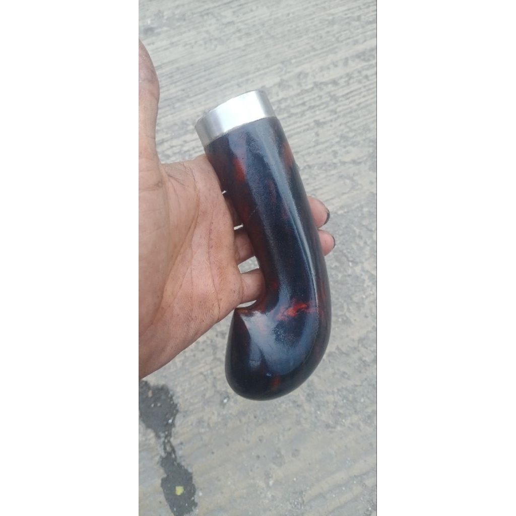 gagang golok ciri khas banten kayu sonokeling