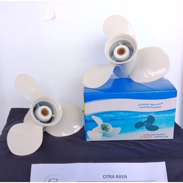 KODE N32S Kipas Speed  Kipas Speedboat  Baling Speedboat  Propeller untuk Mesin Tempel Yamaha 15 PK