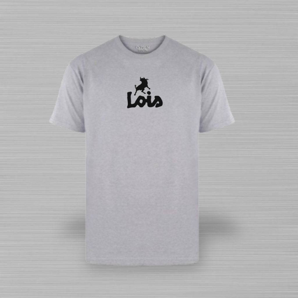 COD Kaos Pria Distro Original LOIS T-Shirt Lengan Pendek | Baju Katun Kaos Premium Laki Laki & Wanit