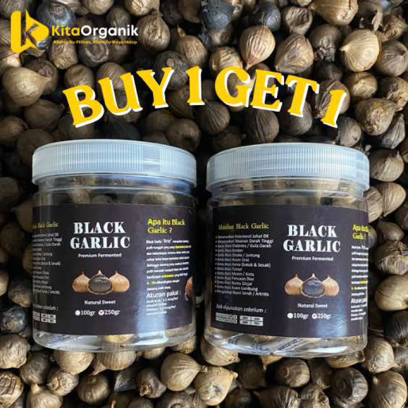 

Buy 1 Get 1 Black Garlic 250 gram