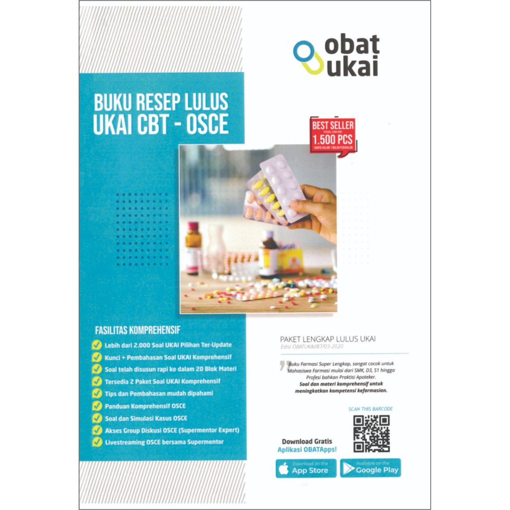 Obat Ukai Buku Resep Lulus UKAI CBT - OSCE