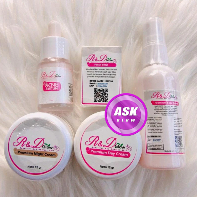 R&D GLOW SKINCARE PREMIUM BPOM PLUS SERUM ACNE R&D GLOW BPOM