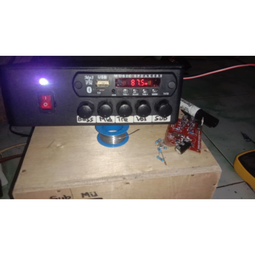 POWER AMPLIFIER bluetooth class D