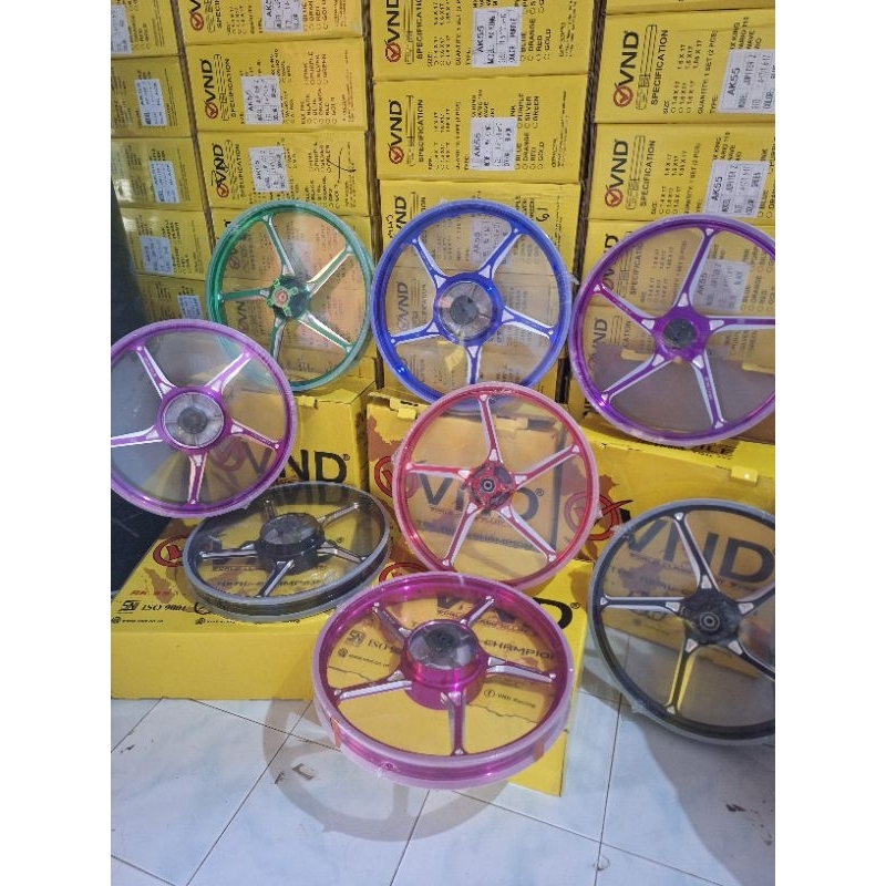 velg VND AK55 Jupiter Fiz R CB GL MP Tiger Vixion uk 140/160