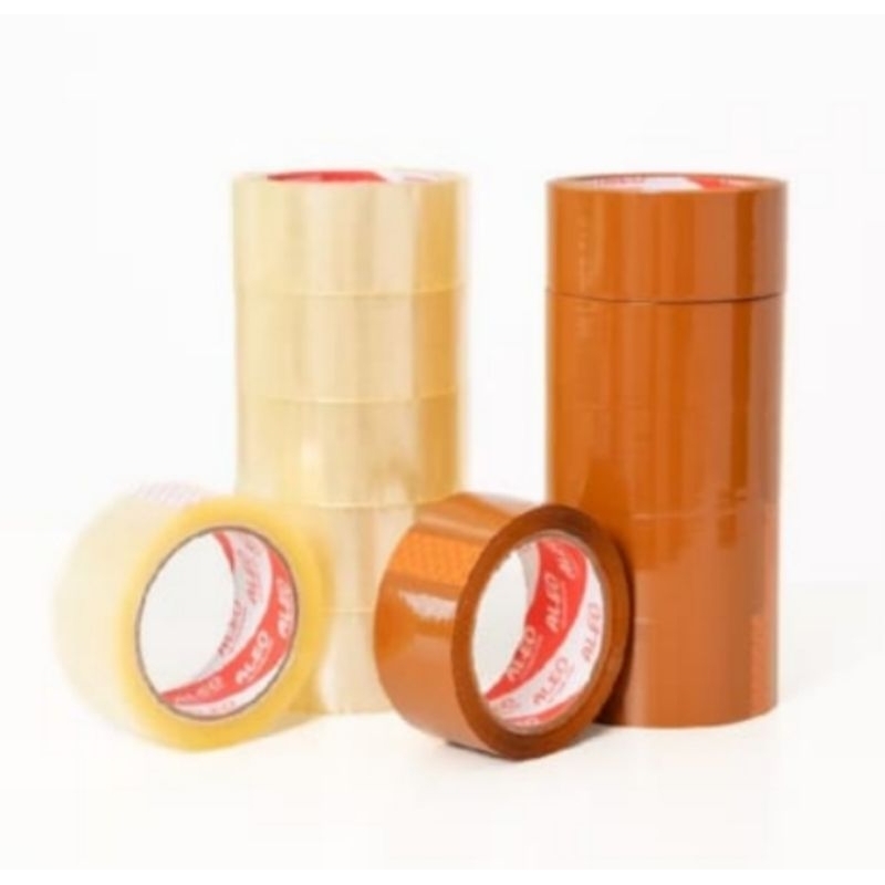 

Lakban Coklat/Bening 45mm x 100 yard