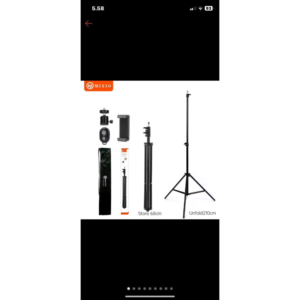 preloved- tripod 2meter