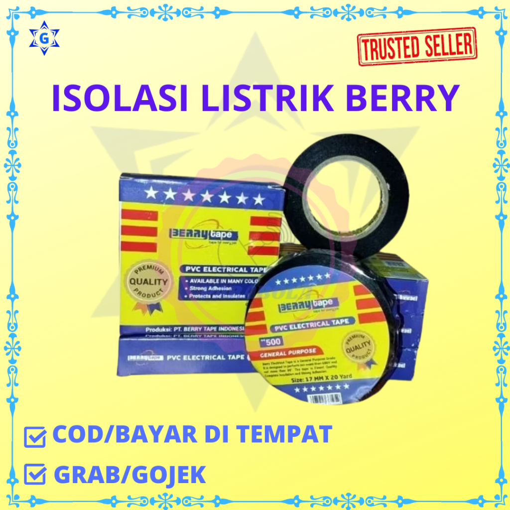 

ISOLASI LISTRIK BERRY 20 YARDS
