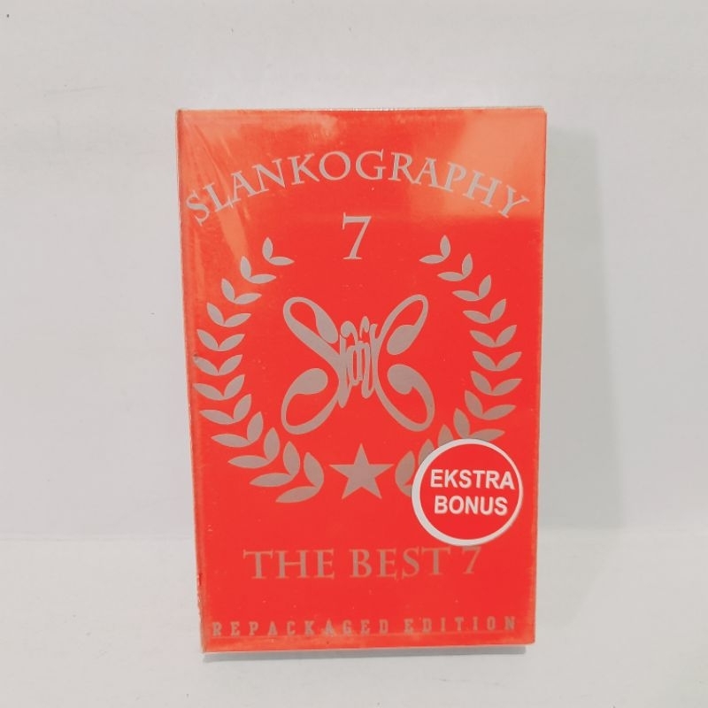 Kaset Slank Slankography Merah 7 - The Best 7 (Segel)