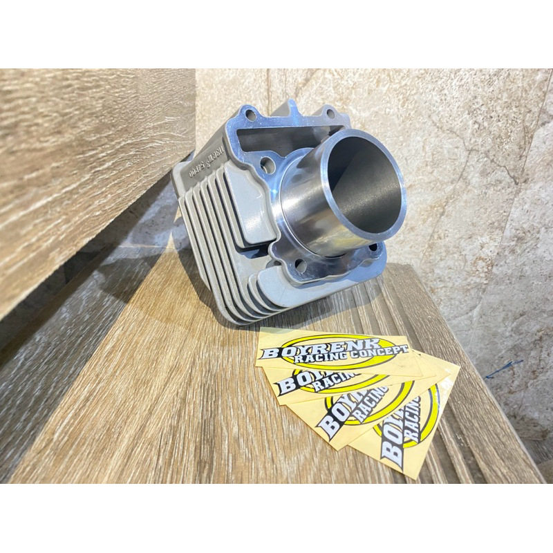 CYLINDER BLOK MIO J |MIO GT|54P LINER LUAR 63|66 BORE UP-BOYRENK RACING