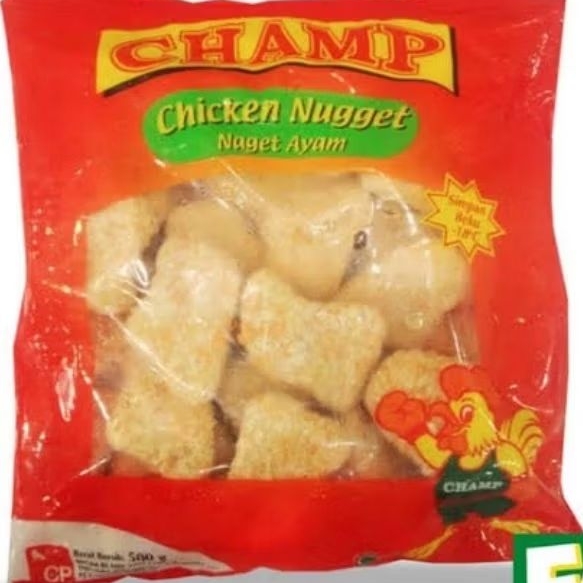 

Champ Chicken Nugget / Naget Ayam Origibal / Naget Ayam Frozen | Berat 500gr